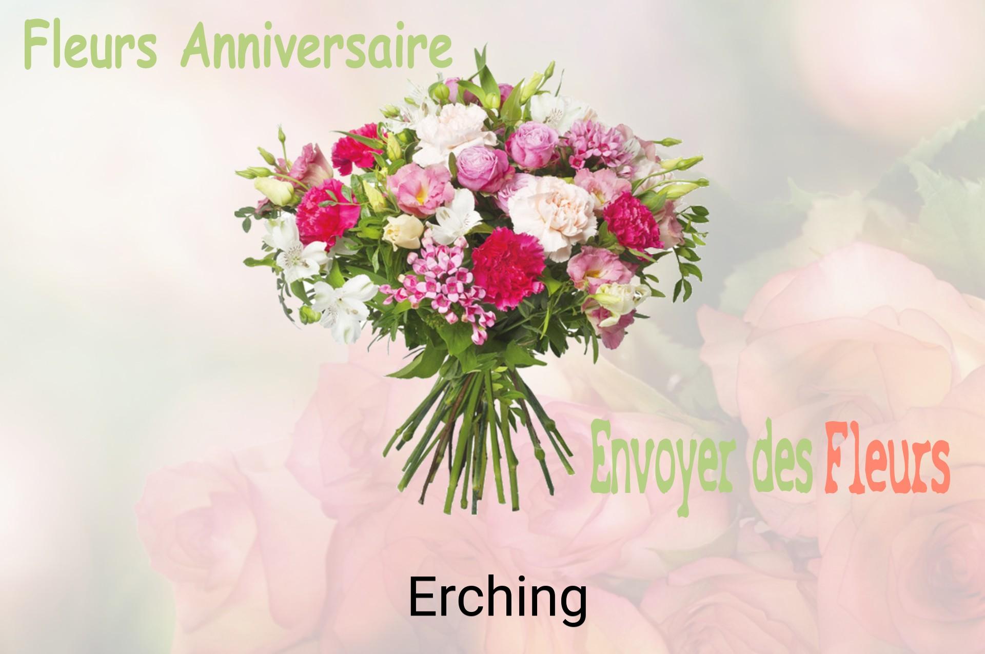 Bouquet de fleurs d’anniversaire livré à Erching